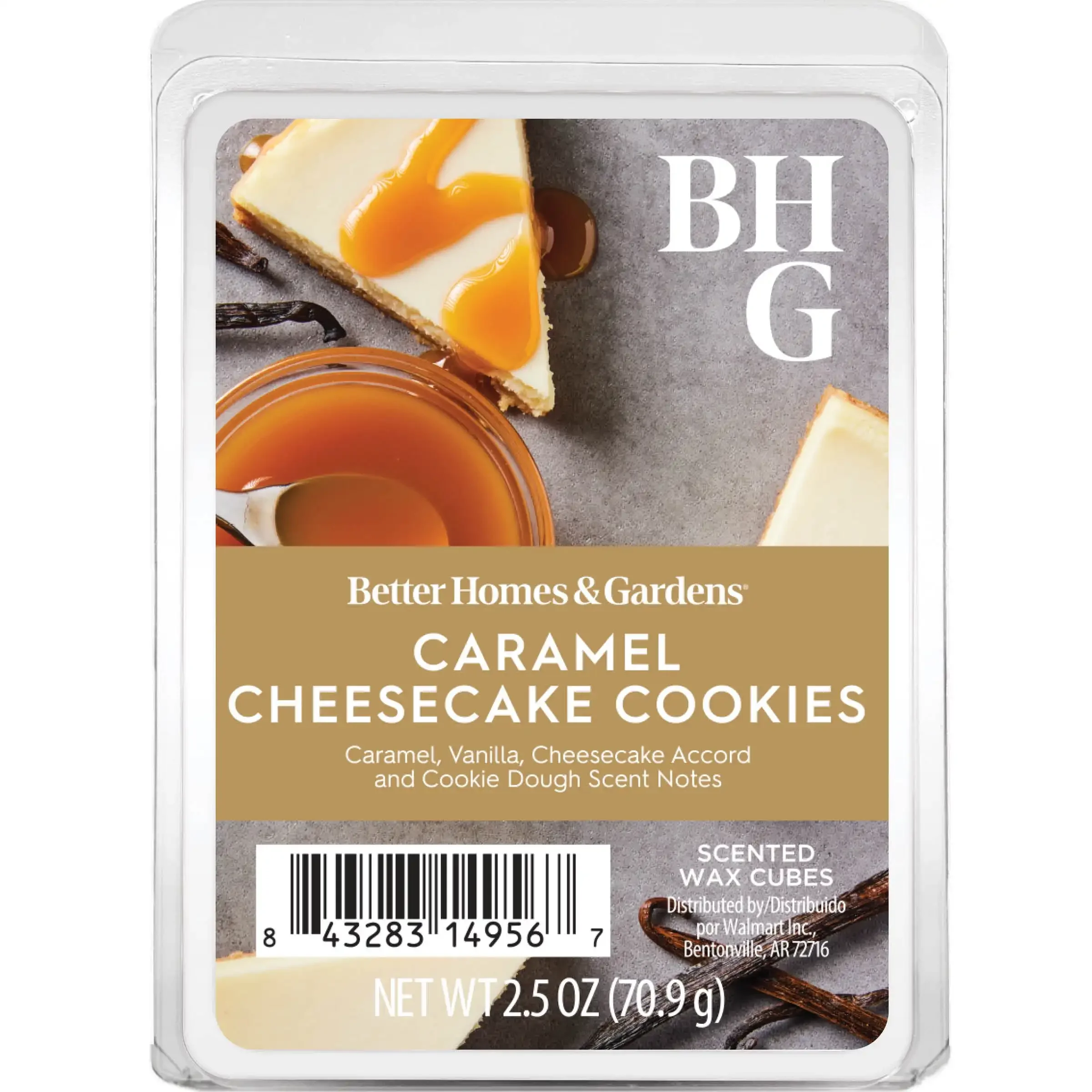 

Caramel Cheesecake Cookie Scented Wax Melts,2.5 oz (1-Pack)