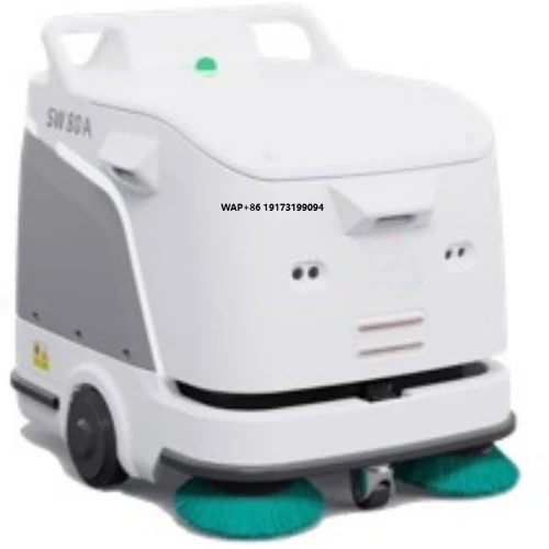 3-in-1 Intelligent Waterless Cleaning Robot Customizable for Shopping Malls Navigation Auto-Recharge Commercial Clean Bot