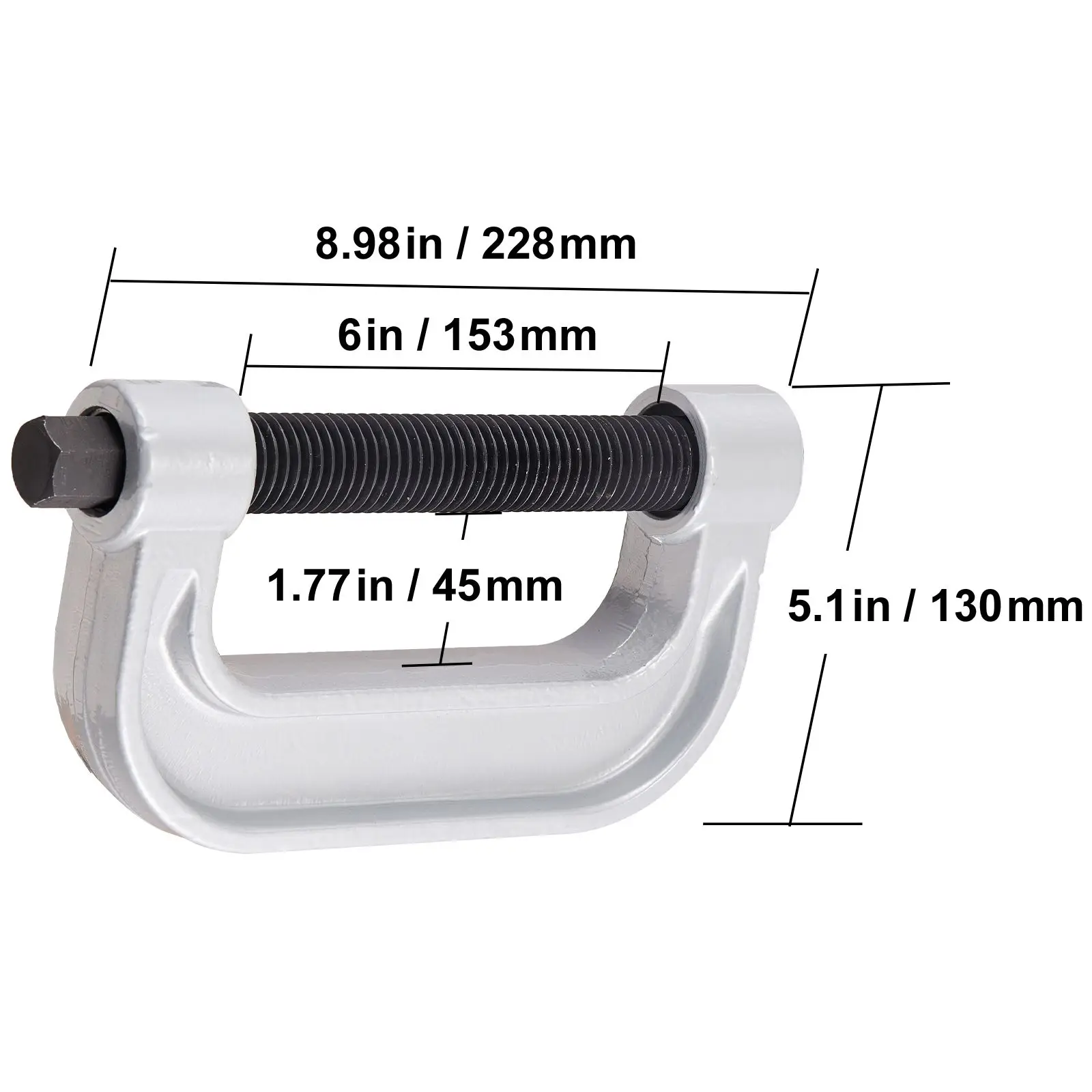 Ball Joint Press Kit, 10 pcsTool, C- Remove and Install Tools, for Most 2WD 4WD Cars, Heavy Duty Repair Automotive