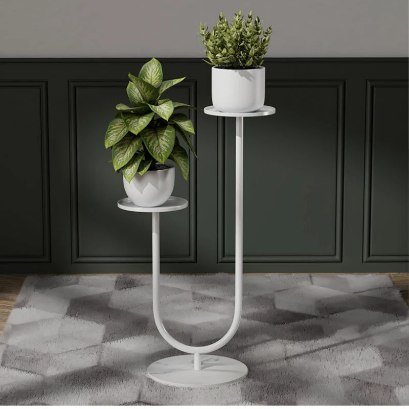 Creative Metal Plant Stand Floor Shelves for Living Room Balcony Flowerpot Holder Decorative Vases Display Rack Decorative