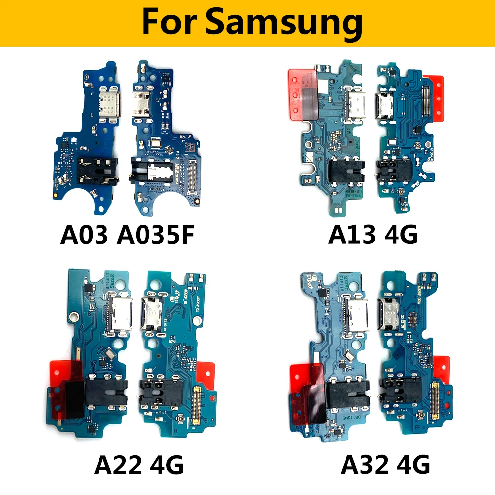 NEW USB Charging Port Plug Socket Board Flex Cable Connector Parts For Samsung A33 A035F A035U A01 A03 Core A13 A22 A32 4G 5G