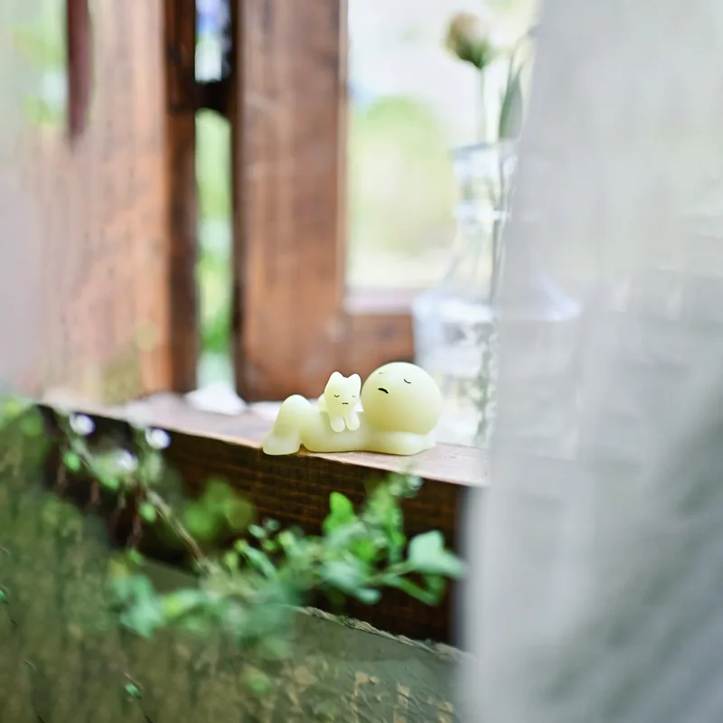 

Smiski Blind Box Sunday Style Kawaii Doll Luminous Vision Ornament Spot Original Anime Action Collection Supplies Birthday Gift