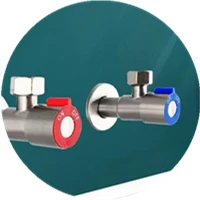 

【ui】треугольный клапан для унитаза, запорный клапан для воды, клапан водонагревателя, нержавеющая сталь 201, впуск горячей и холодной воды для ванных комнат, кухонь, туалета