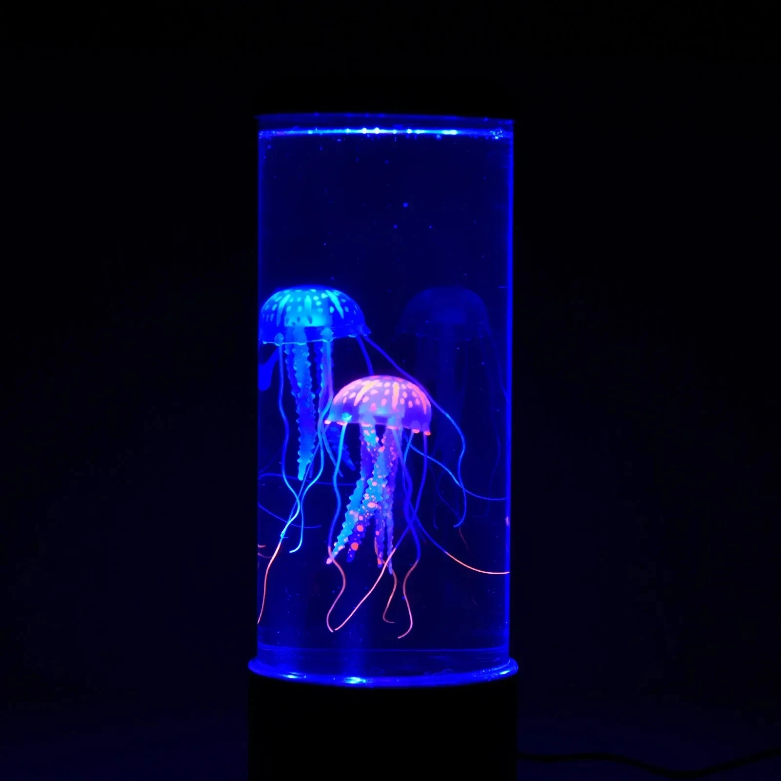 LED Fantasy Jellyfish Lamps Color Changing Jellyfish Tank Aquarium Lamp USB Battery Power Relaxing Mood Night Light