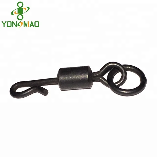 Quick change swivel with ring carp fishing