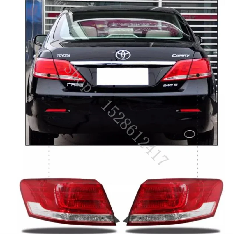 For Toyota Camry 2009 2010 2011 Car Inside Rear Tail Light Signal Brake Lamp Without Bulb Accessories Outside Taillight