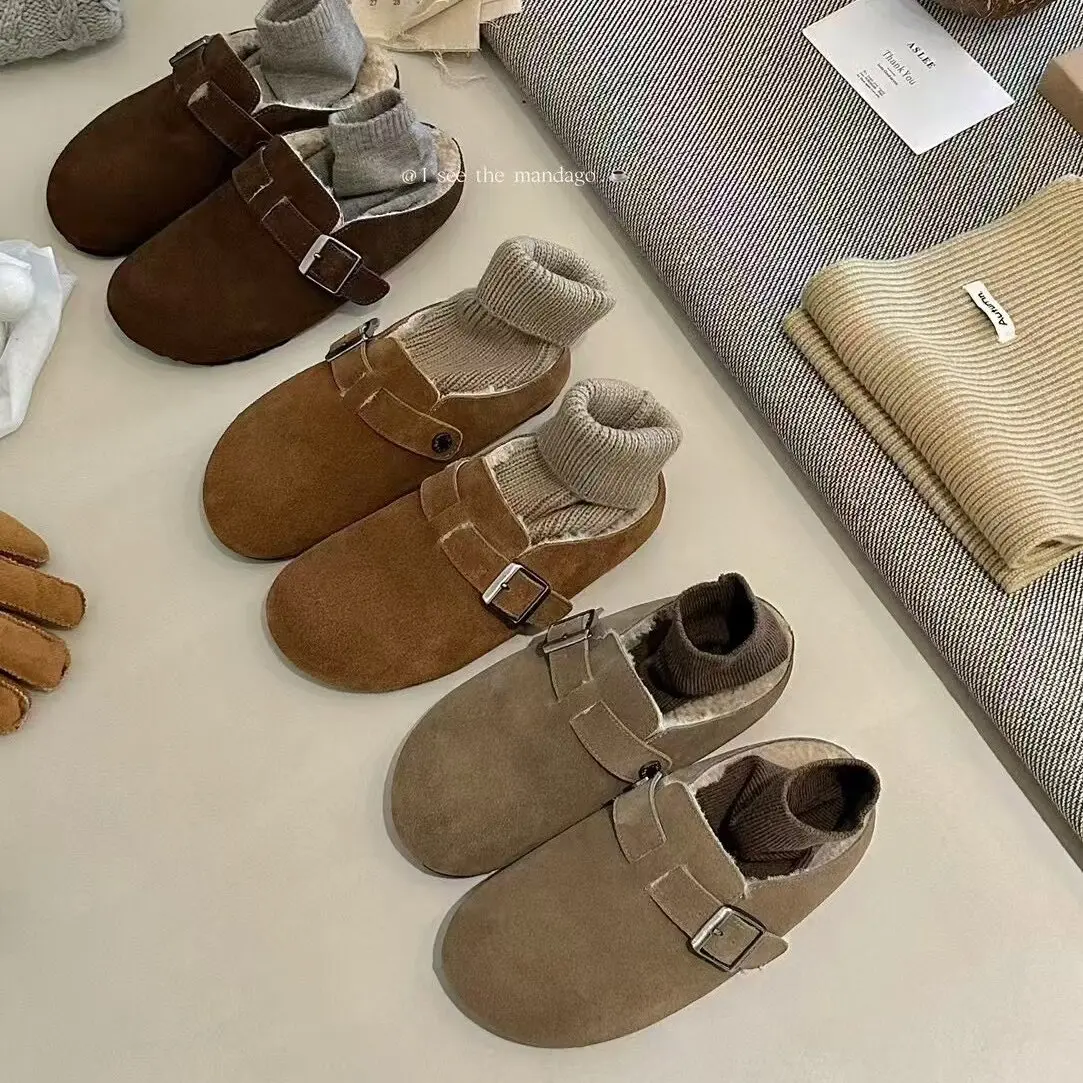 Scarpe Donna Appartamenti Tacchi bassi Punta tonda Modis Casual Scarpe da ginnastica femminili Abito confortevole Estate Quadrato 2024 Flock Presentazioni aziende produttrici giochi Tessuto PU S