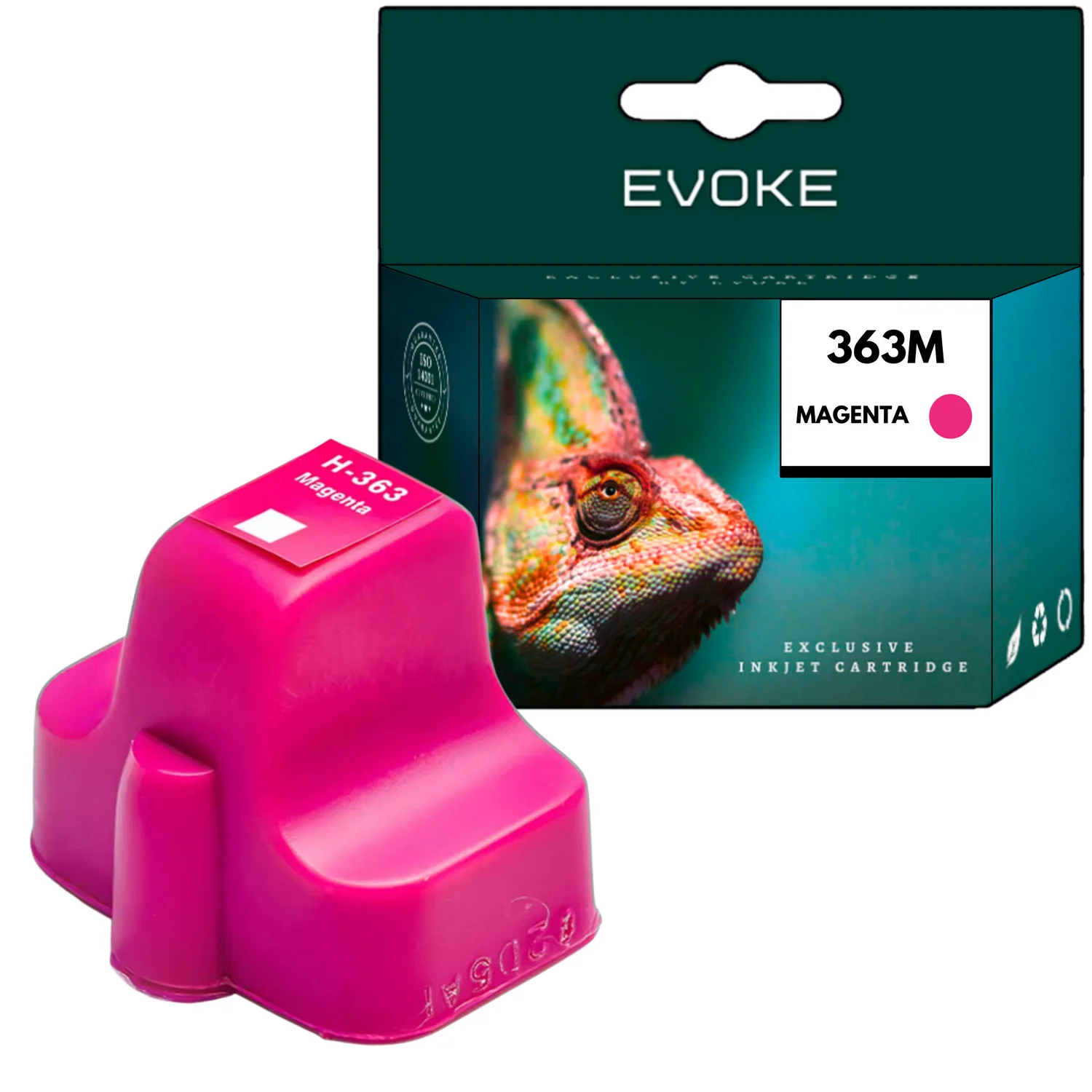 Evoke Compatibele Inkt voor Hp 363 Hp363 C8772Ee Magenta 11 ml 960 Pagina's Photosmart 3210 3310 8250 C5180 6180 6280 7180 7280 8180 D6160 7160 7260 7360 7460