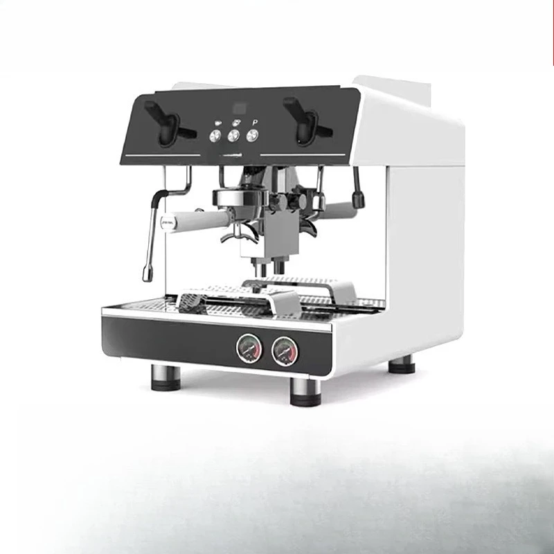 Coffee machine Italian commercial semi-automatic single double head coffee milk tea shop coffee machine