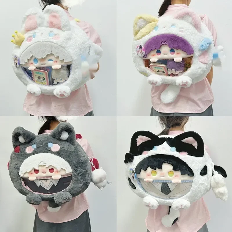 Love And Deepspace Xavier Zayne Rafayel Sylus Itabag Anime Figure Transparent  Backpack Doll Bags Perfect Surprise Gift For Girl
