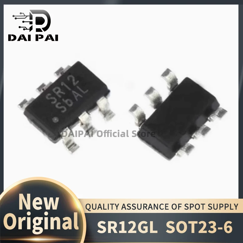 (5Pcs-10Pcs/Lot) 100% New original SR12GL SR12 SOT23-6 Chipset