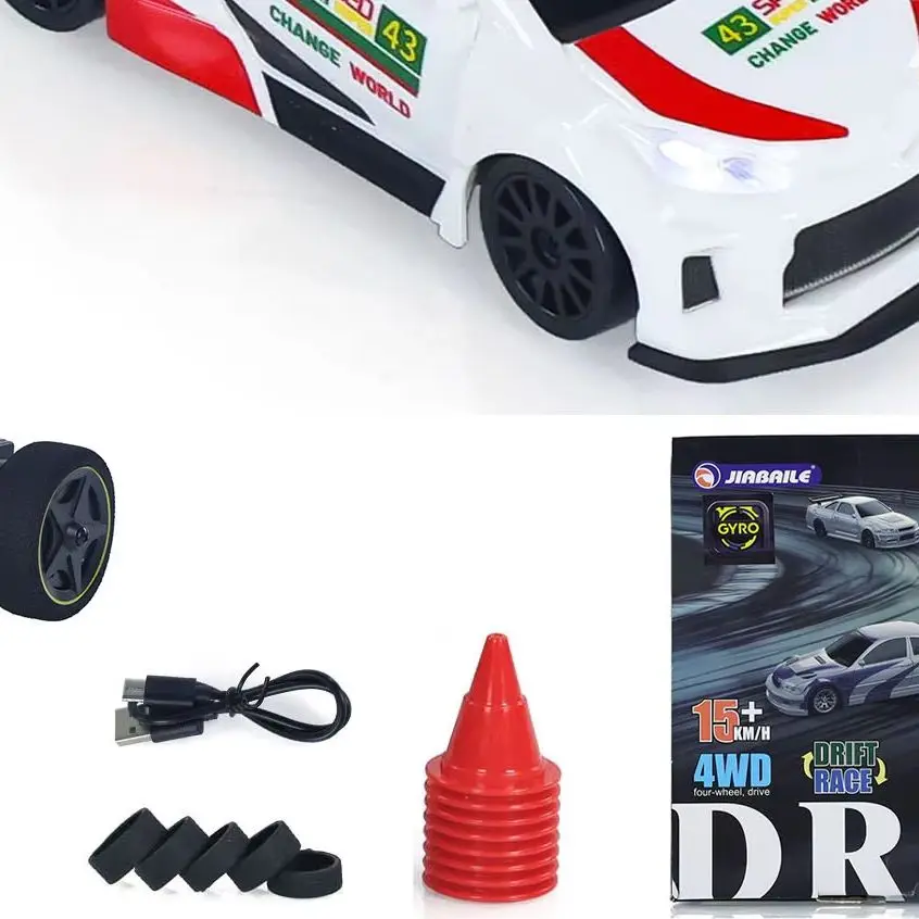 

Американский сток RC Drift Car RTR 1/43 4WD Полноприводной радиоуправление Высокоскоростная модель 2,4G Гоночные дрифтинговые автомобили Модель подарок на день рождения