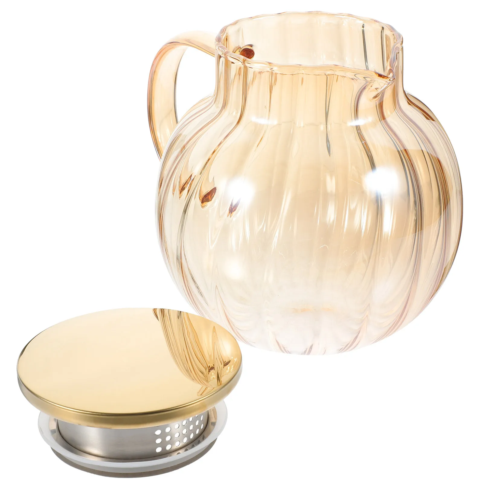 

Heat Resistant Thickened Glass Teapot Transparent Large Capacity Tea Pot Infuser Strainer for Flower Loose Leaf Tea Serving