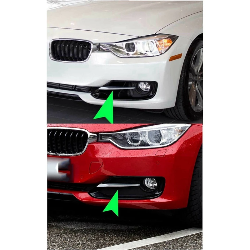 

Front Fog Lamp Cover Automotive For BMW 3 Series F30 F31 2012-2015 51117300739 51117300740 51117293105 51117293106 Accessories
