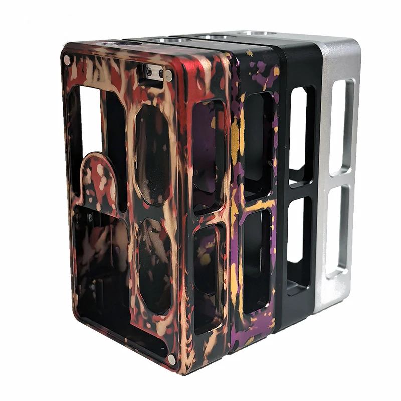 Replacement aluminum alloy frame for SXK BB Billet Box Middle Mission XV Square Button Switch with camouflage Inkjet Proces DNA