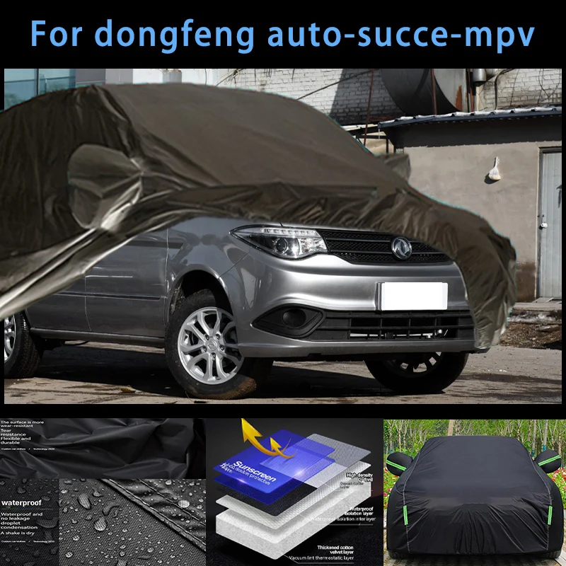 For auto-succe-mpv Outdoor Protection Full Car Covers Snow Cover Sunshade Waterproof Dustproof Exterior Car accessories