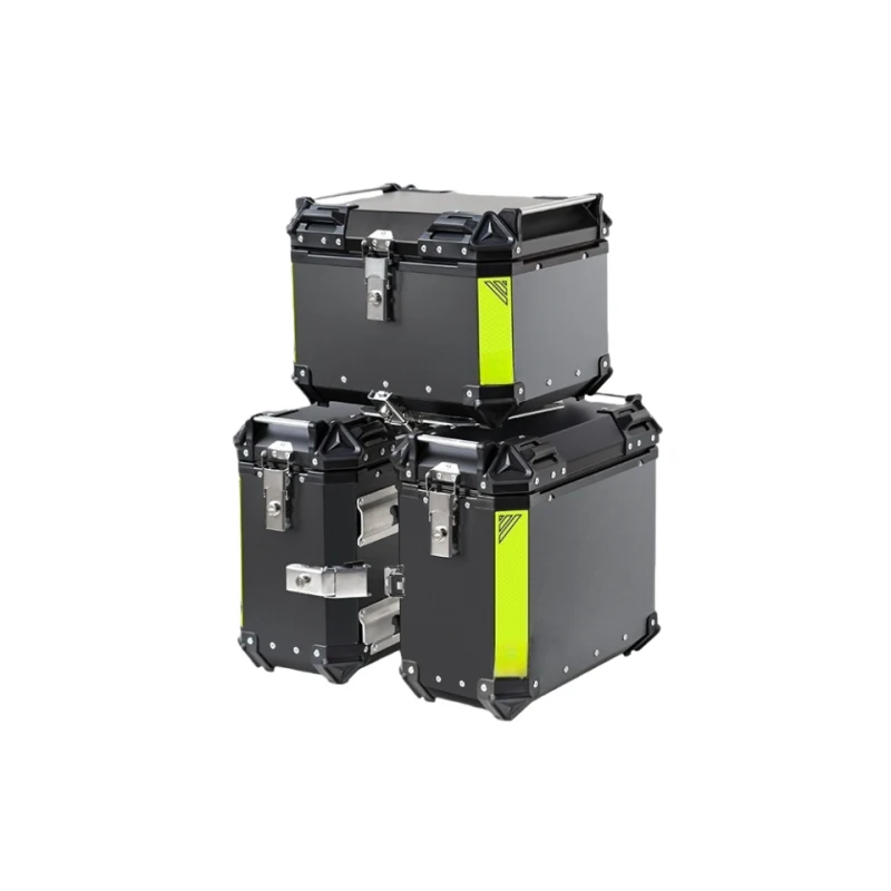 Best 129L Aluminum Alloy Motorcycle Side Box Pannier with Quick-Release Universal Mounting for Easy Removal Lifetime Warranty