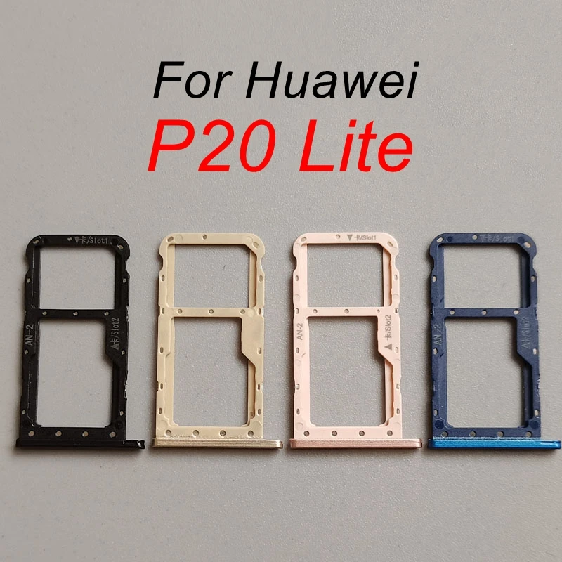 SIM Card Tray Slot For Huawei P20 Pro SIM Tray Holder Micro SD