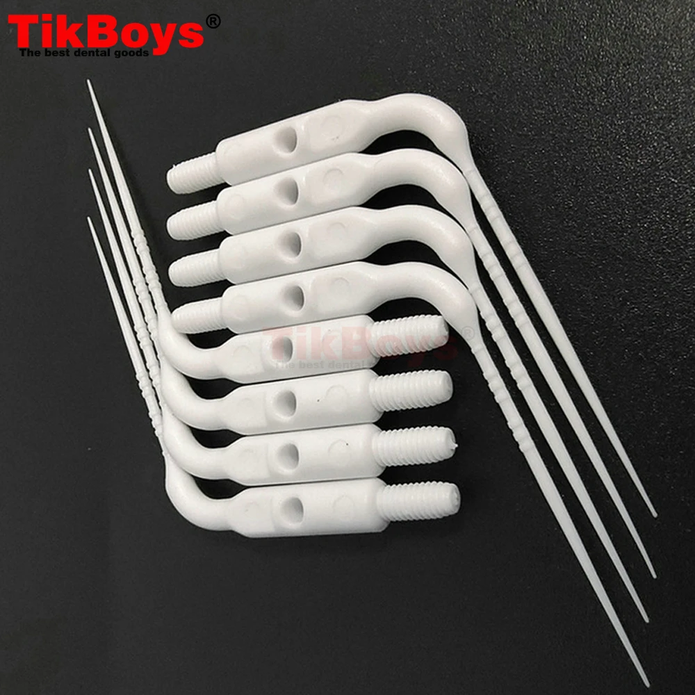 10PCS Dental Sonic Powered Irrigation Tips-For Endo Root Canal Therapy Eddy Air Scaler Handpiece Plastic Material Dentistry Tool
