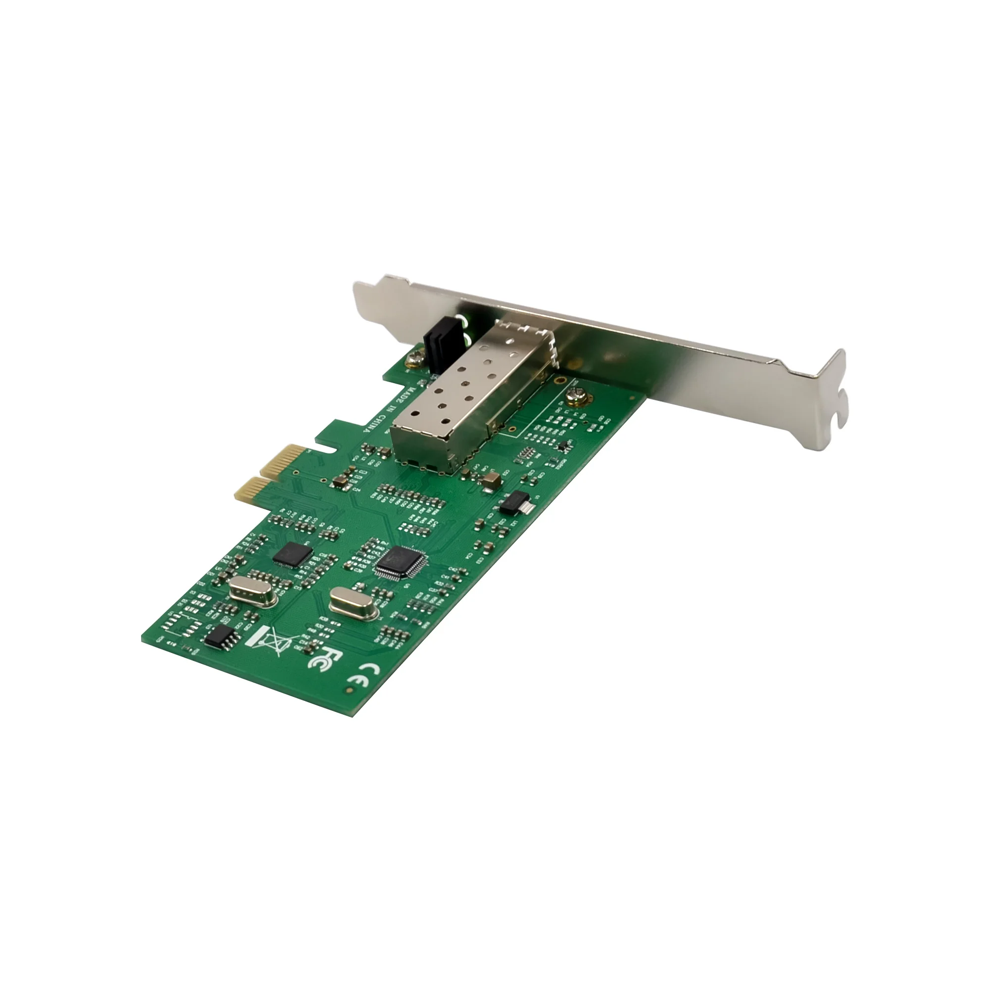 SUNWEIT ST7290 PCIe X1 RTL8105E シングル100M SFP ファイバー イーサネット NIC