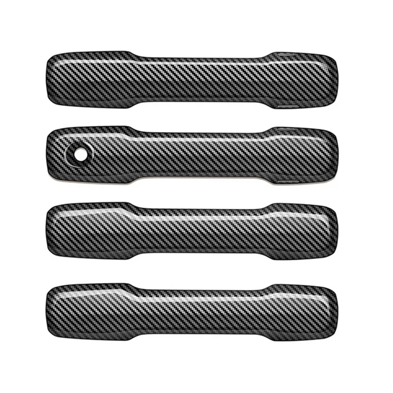 

Крышка дверной ручки автомобиля для Toyota TACOMA 2024, внешняя крышка ручки автомобиля, отделка салона автомобиля, замена углеродного волокна