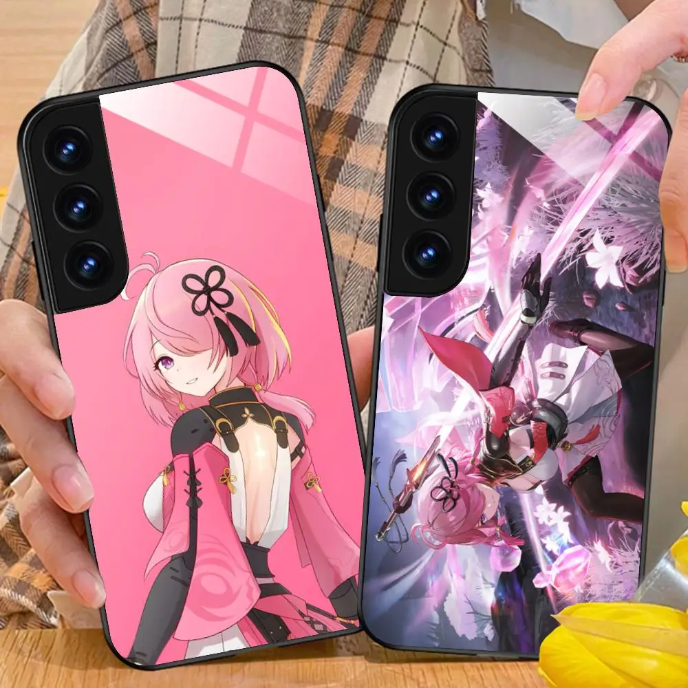 

Чехол для мобильного телефона Wuthering Waves Taoqi Glass для Samsung Galaxy A56 55 54 53 52 51 36 35 34 23 16 15 5G, цветной