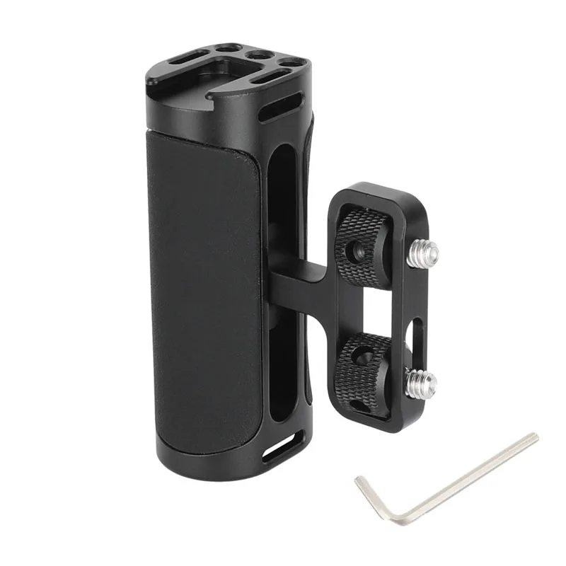 CAMVATEMini Side Handle Handgrip with Cold Shoe Interface and 1/4