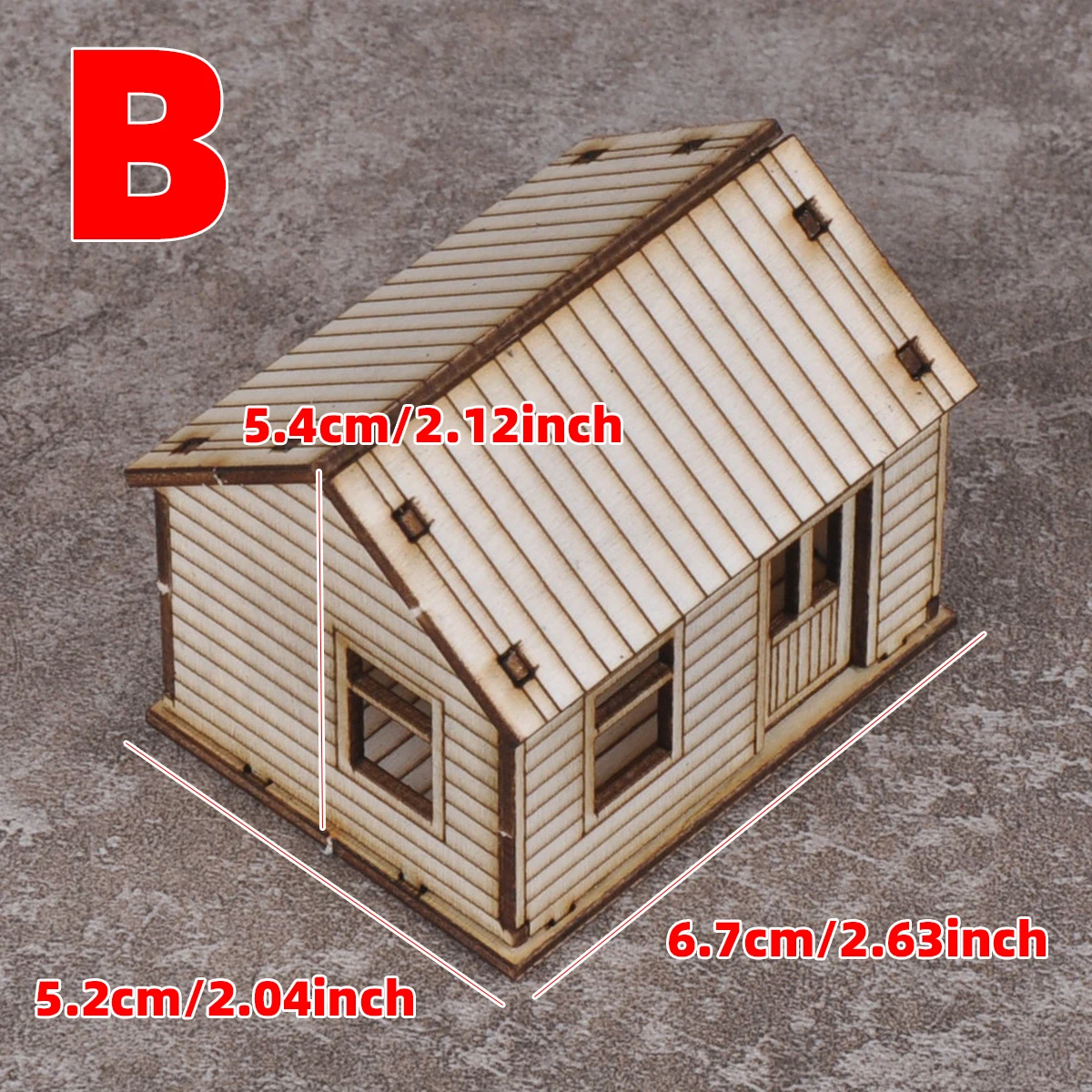 Assembly Architectural model sand table Command post headquarters command gate barrier building diorama Scale model kit 1/72
