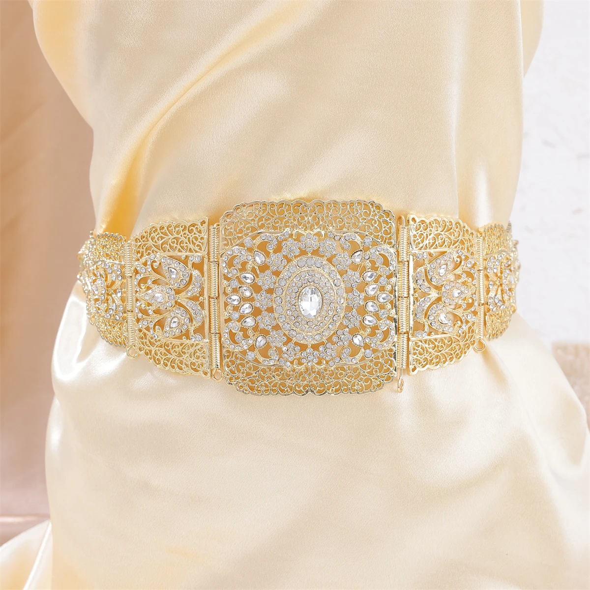 

European Style Popular Belt Arab Bride Waist Decoration Belt-style Chatelaine With Tassels