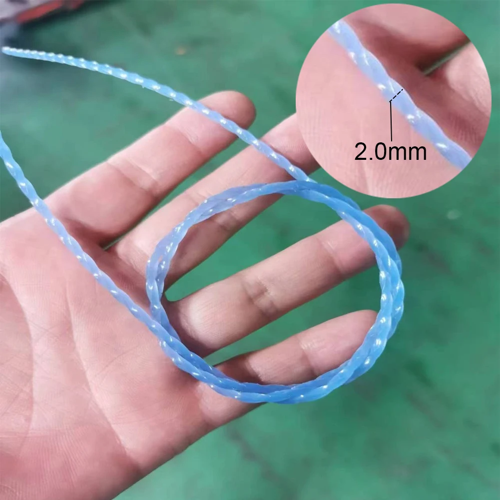 

Nylon Twist Lines Replacement Cord for Grass Trimmer 450G Roll Sizes 2 0 2 4 2 7 3 0mm Suitable for Garden and Lawn Maintenance