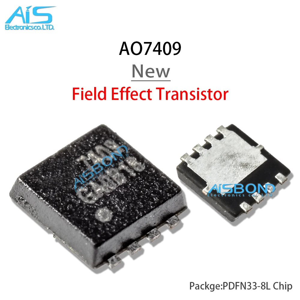 

10Pcs/Lot New AON7401 AON7402 AON7403 AON7406 AON7407 AON7408 AON7409 AON7410 AON7412 AON7400A QFN-8 P/N Channel MOSFET Chipset