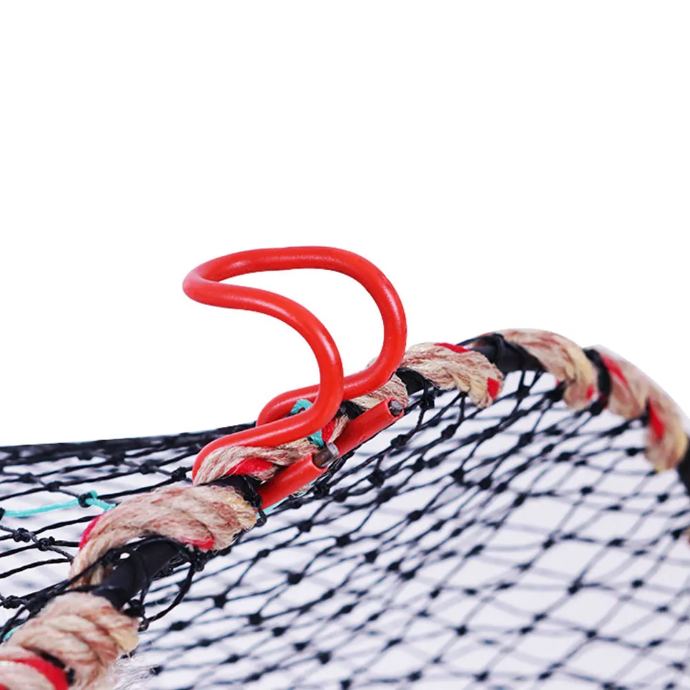 

Crab Fishing Net Portable Folded Shrimp Collapsible Line Cage Foldable Nets Trap Basket Folding