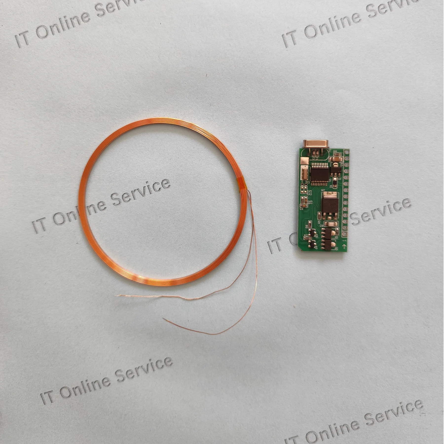 134.2KHz FDXB HDX RFID Reader Module ISO11784/11785 RS232 TTL For TIHDX RI-TRP-RR2B
