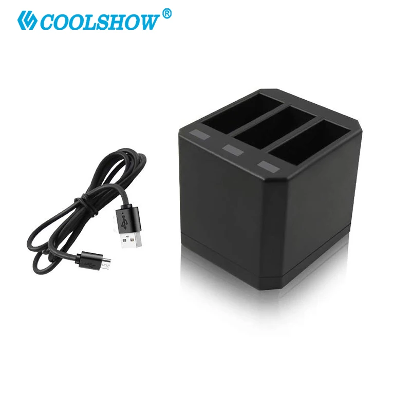 Battery Charger For Gopro 5 6 7 Batteries Charger For GoPro Hero 7 GoPro Hero 6 GoPro Hero 5 Charger