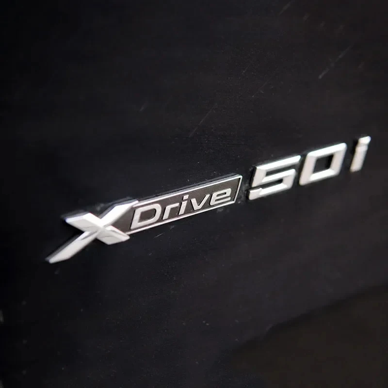 Car Trunk Emblem Badge For BMW X1 X3 X5 X6 XDrive 18i 20i 25i 28i 30i 35i 40i 50i E70 F15 F16 F25 F30 Logo Lettering Accessories view 5