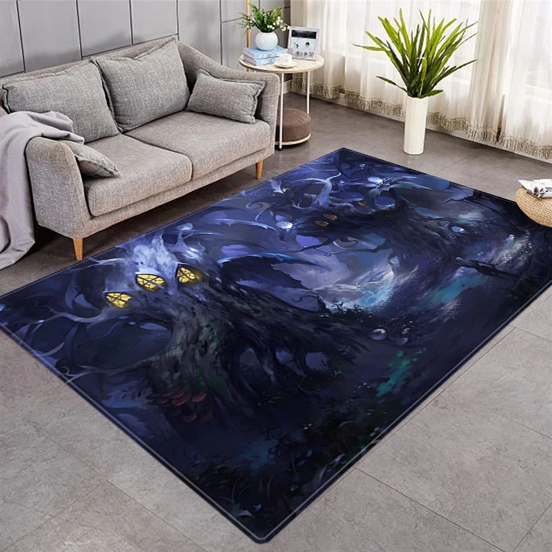 

Cartoon Anime Printed Rugs Home Living Room 3D Printing Game Small Rug Bedroom Room Decoration Door Mat Non-slip Washable Rug