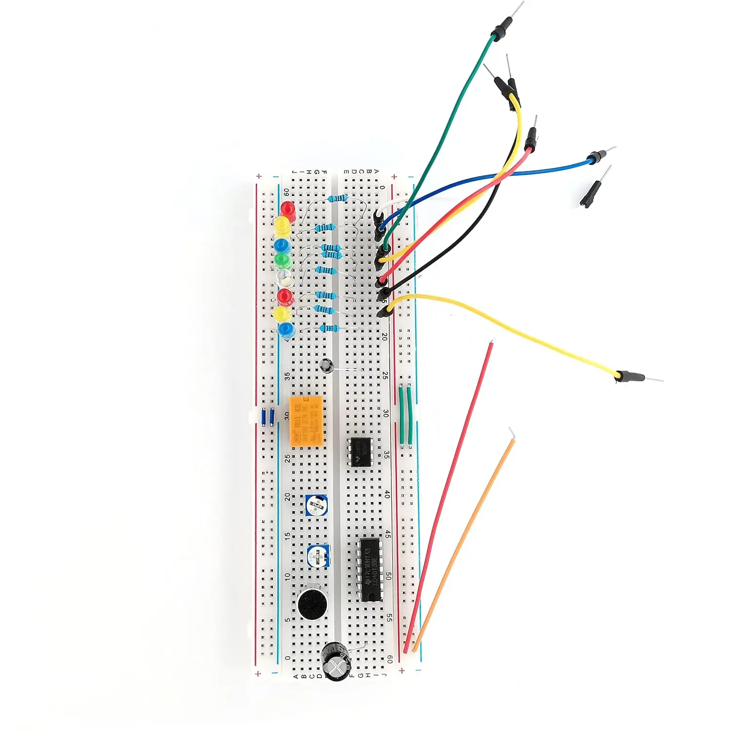 led Resistor kit 600Pcs 30 Values 1/4W Resistor Kit + 200Pcs 5Colors 3mm&5mm LED Light Emitting Diode for Arduino Projects