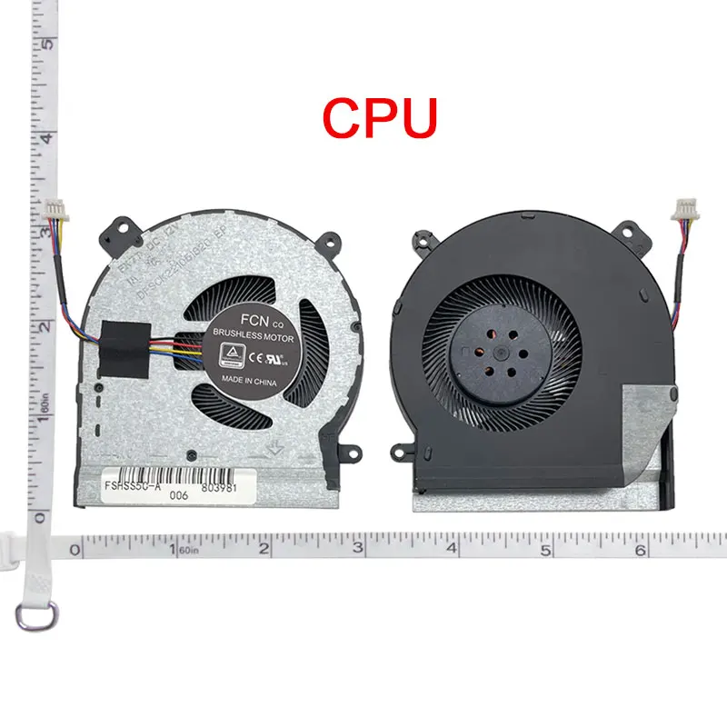 NEW GPU CPU Cooling Fans For Asus ROG Strix Scar II GL504 GL504G GL504GS GL504GM GL504GV S5C S5CS S5CM S5CM8750 12V