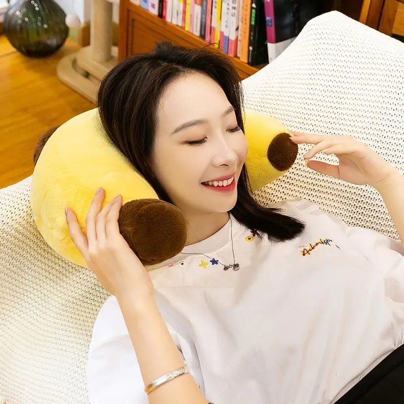 لعبة الموز القطيفة المقلدة اللطيفة، دمية الفاكهة الإبداعية، وسادة قطيفة، هدية مثالية للفتيات #3