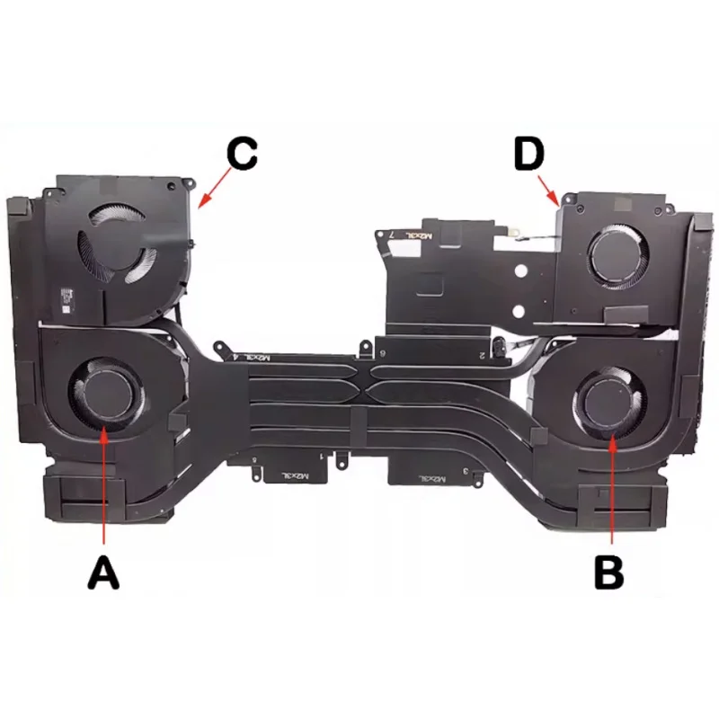 A+ New for dell  Alienware 18 Area-51 2025 A24727 C fan Excluding the heat sink