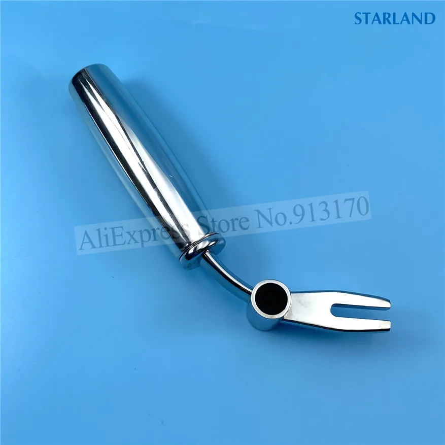 Silver Color Hand Lever Front Panel Handle Spare Part Soft Ice Cream Machines New Fitting Replacement