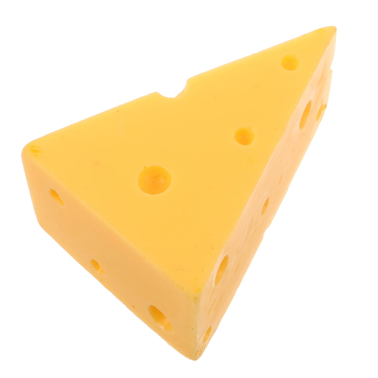 

Lifelike Cheese Block Fake Realistic Food PVC Material Mini Artificial Cheese Decor Commercial Table Decoration