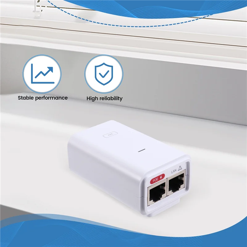 SUNRI-New UBNT Unifi 24V 0.3A Gigabit Poe Power Module Lite LR
