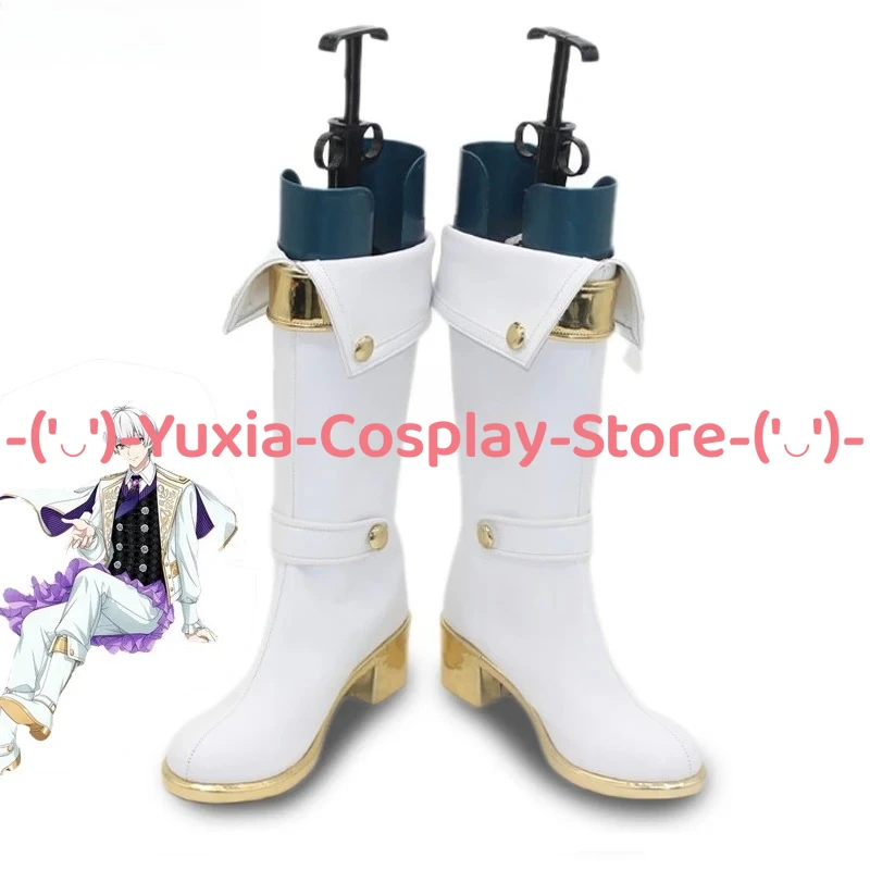 Yuxiacosplay! SK8 The Infinity Osaka Sogo Cosplay Shoes Anime Character Prop PU Leather Boots Halloween Carnival Party Costume