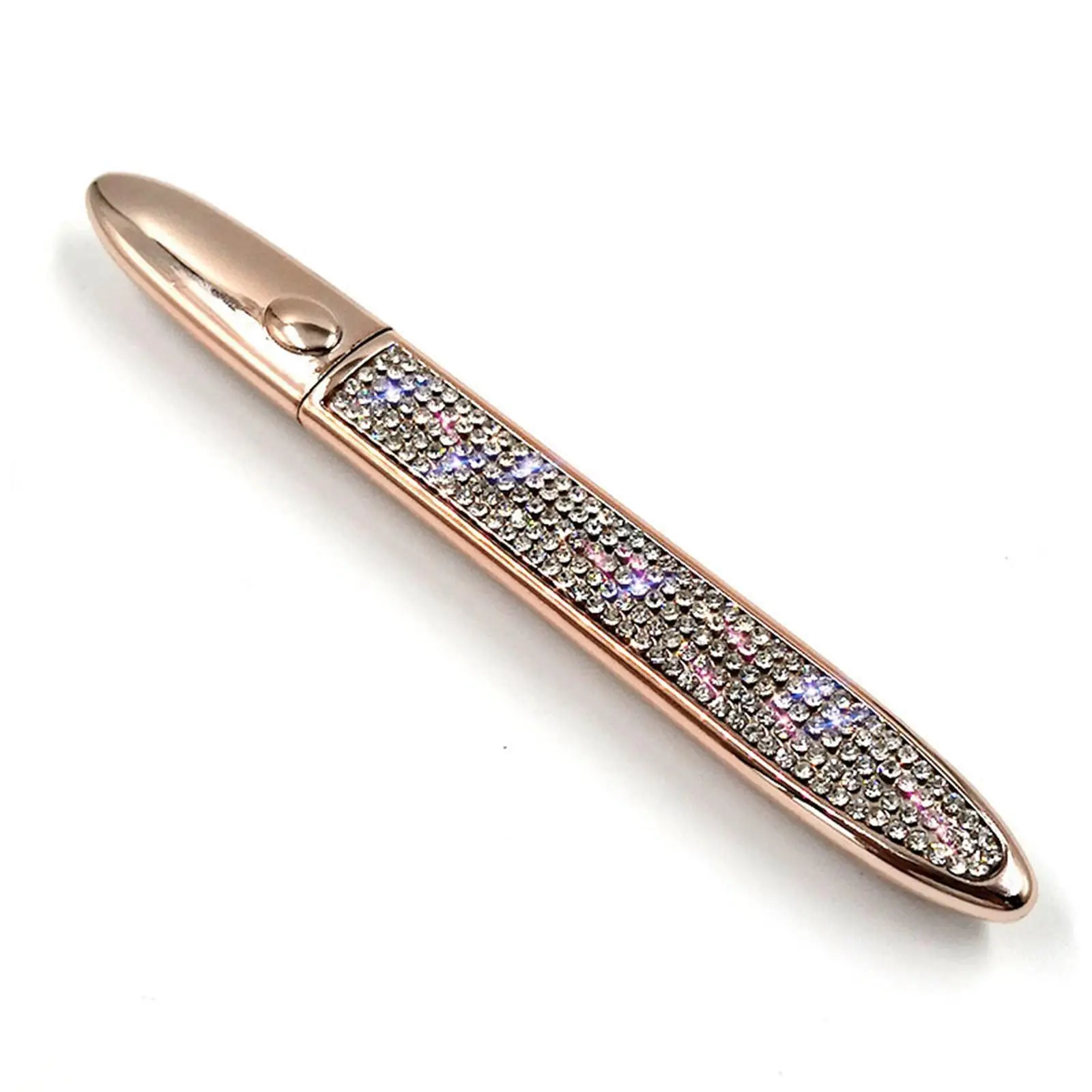Caneta delineadora líquida com glitter diamante, à prova d'água, autoadesiva, para cílios e aparência de maquiagem