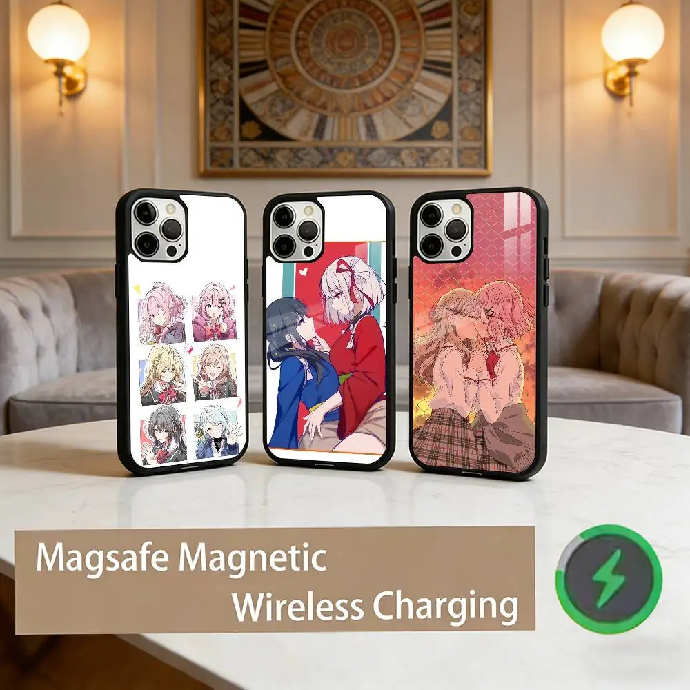 

Watanare Anime Phone Case For iPhone17,16,15,14,13,12,11 Plus,Pro Max Magnetic For Magsafe Wireless Charging
