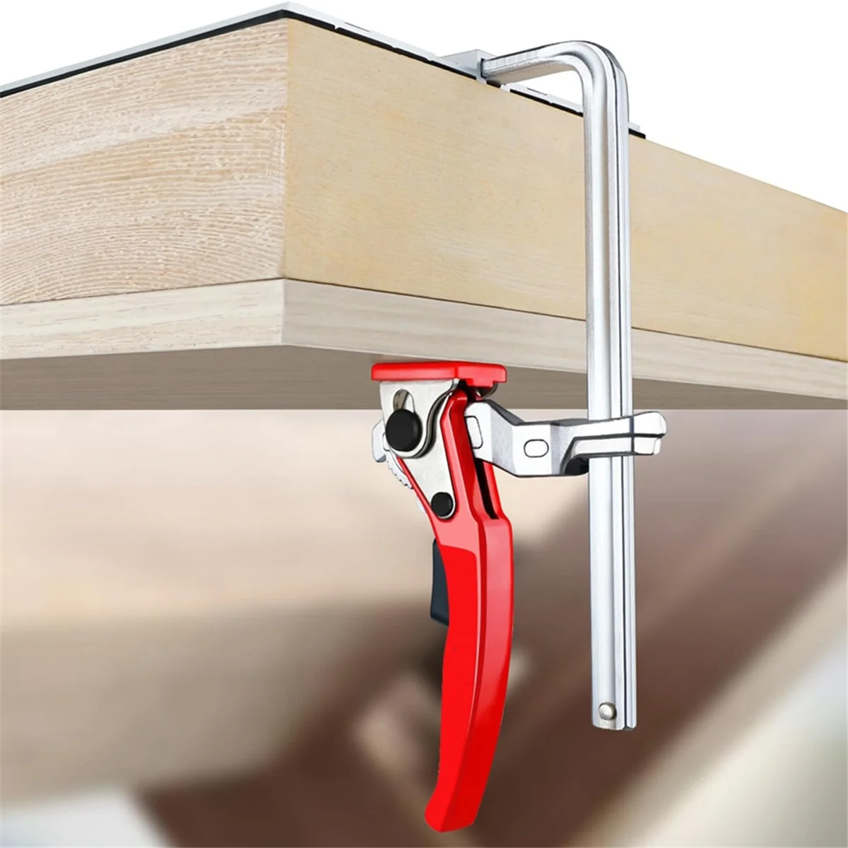

A22I Track Saw Clamp for T-Track and Guide Rails with Non-Marring Pads, for , , and Tables