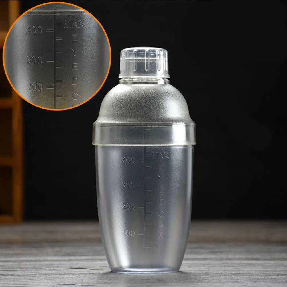 

Pc Resin Milk Tea Shaker 530Cc Impact Resistant Shatterproof Cocktail Mixer Bar Tool for Home Parties Crafting Mixed Drinks