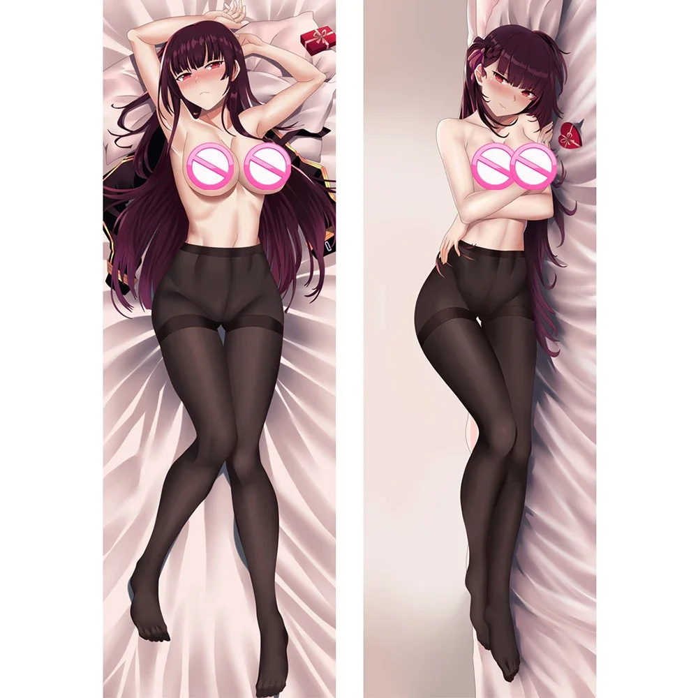 Dakimakura-女の子のための両面ベッド,両面プリントボディピロー