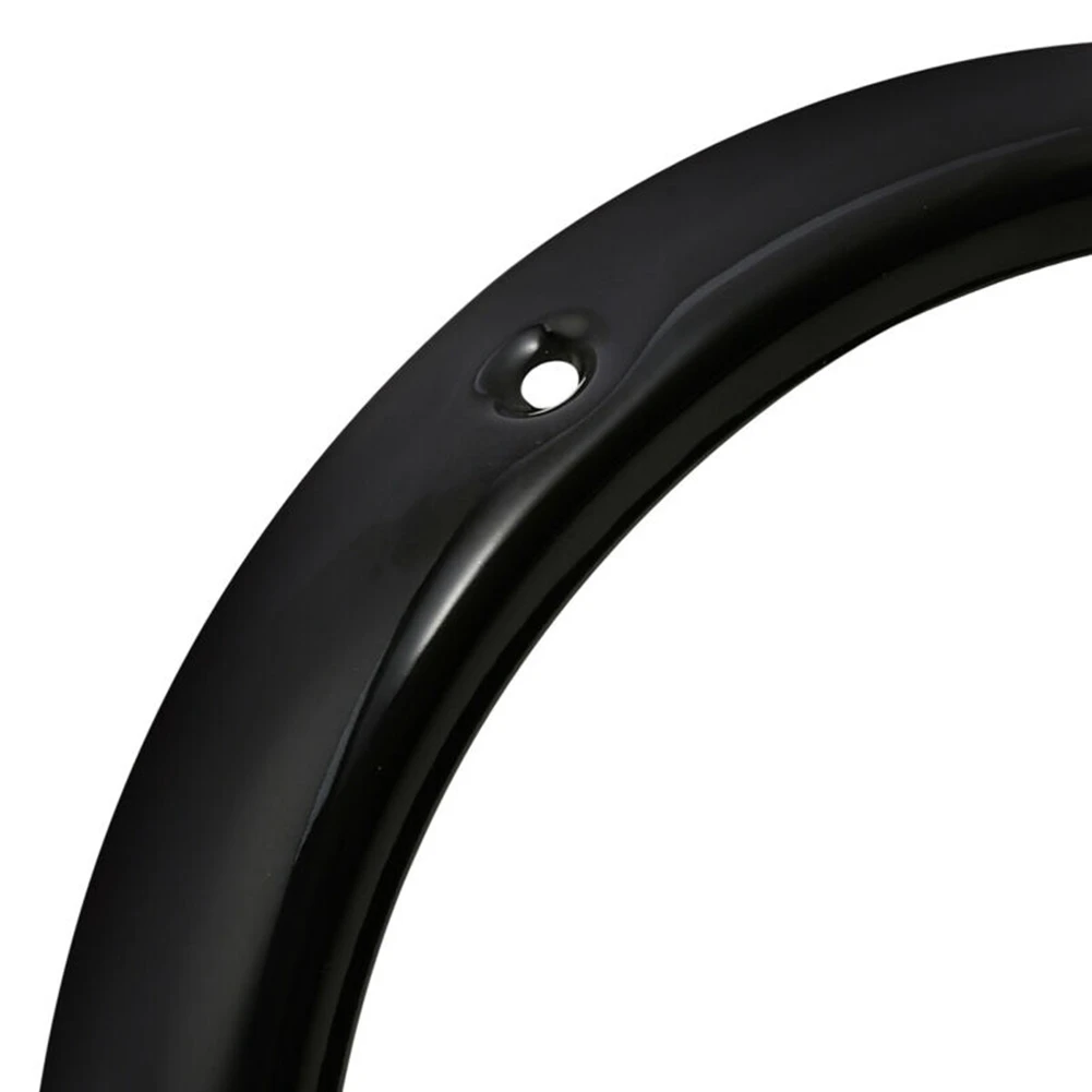 

Motorcycle Black 7 Inch Headlight Trim Ring For Touring Electra Glide Street Glide Road King